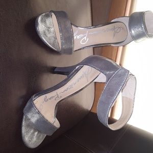 American Rag distressed silver/metallic sandel